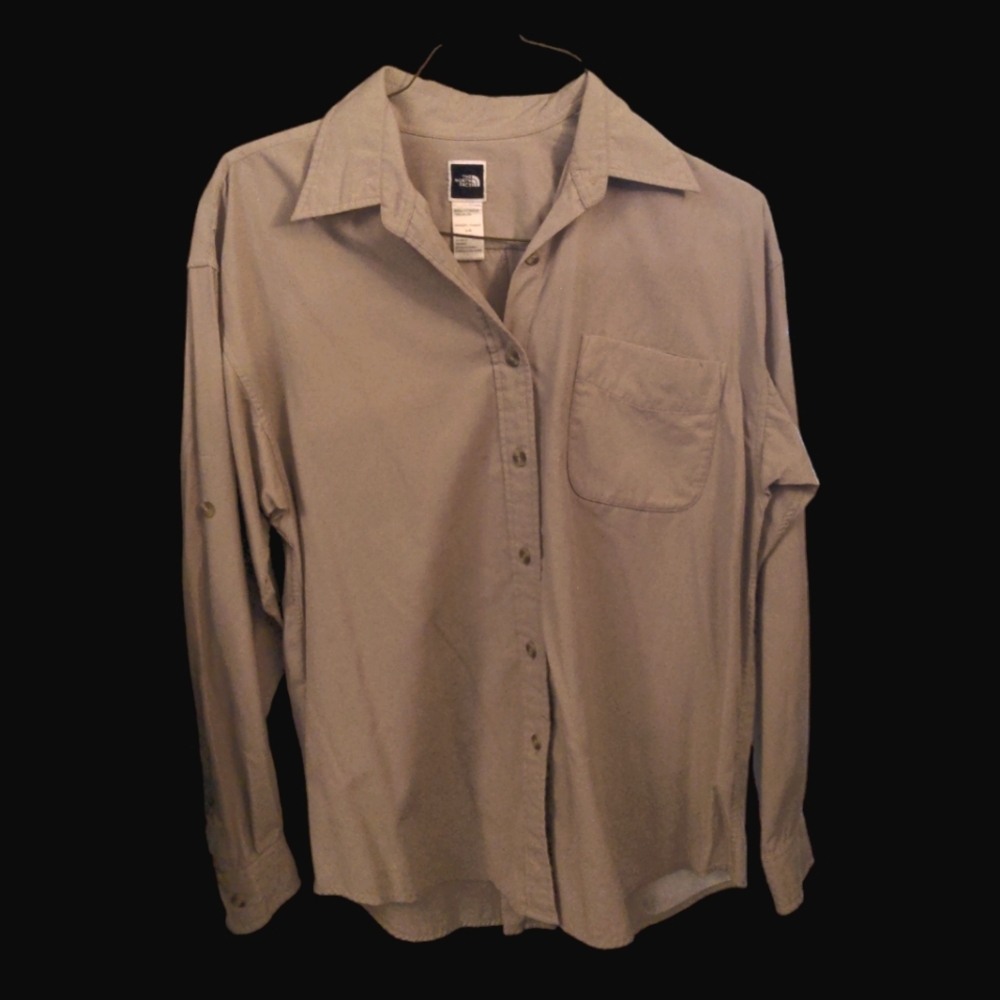❤️ The North Face button down shirt Sz L